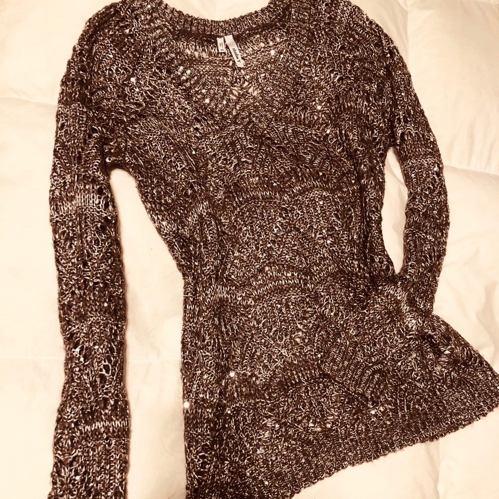 Sequin sweater
